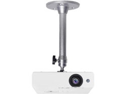 Soporte De Techo Para Proyector, Capacidad De 3,5 Kg, Rotación De 360°, Inclinación De 90°, Aluminio, Soporte De Pared/techo Para Miniproyector