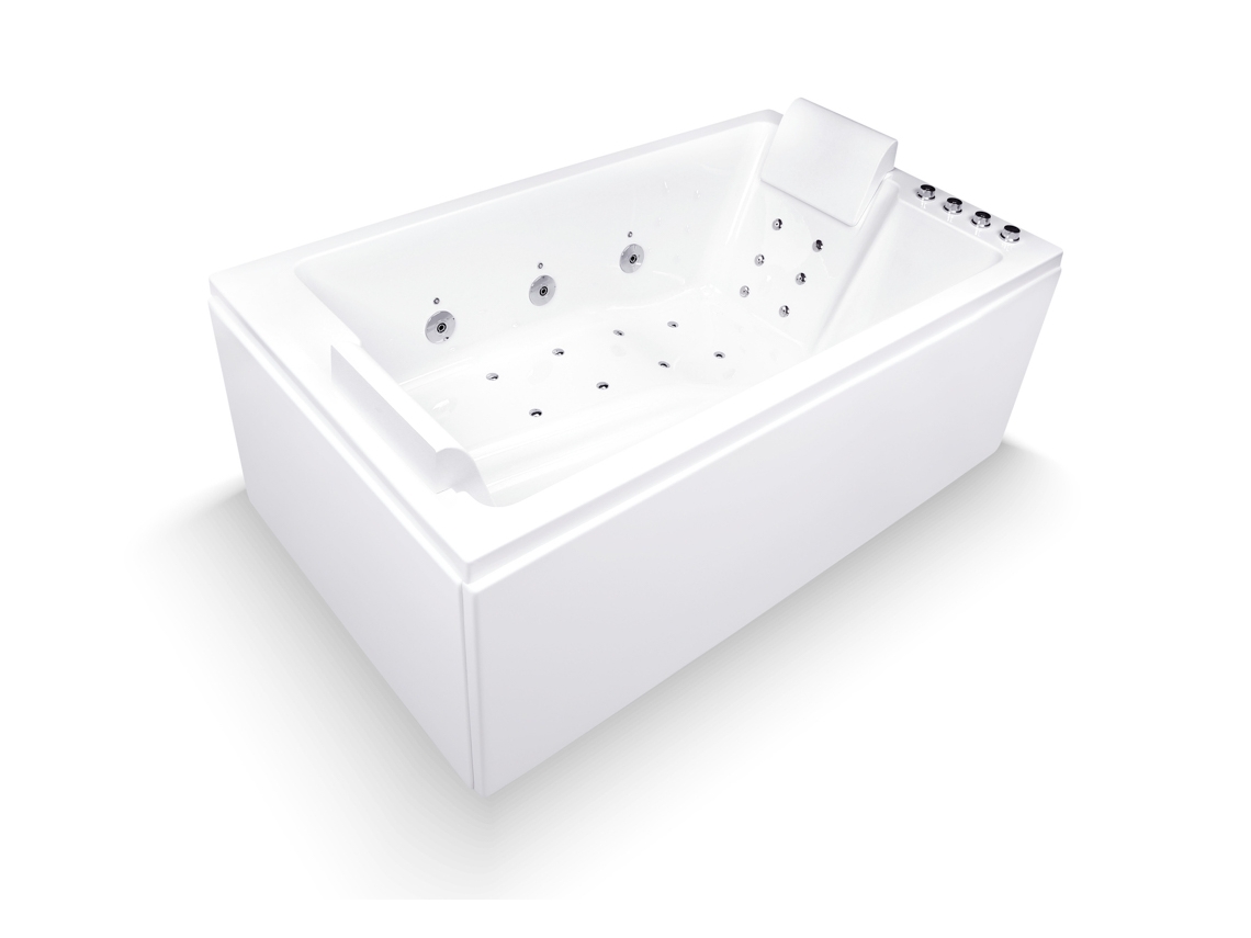CETANA DUO Wave, Bañera de hidromasaje Doble 170 x 100 cm