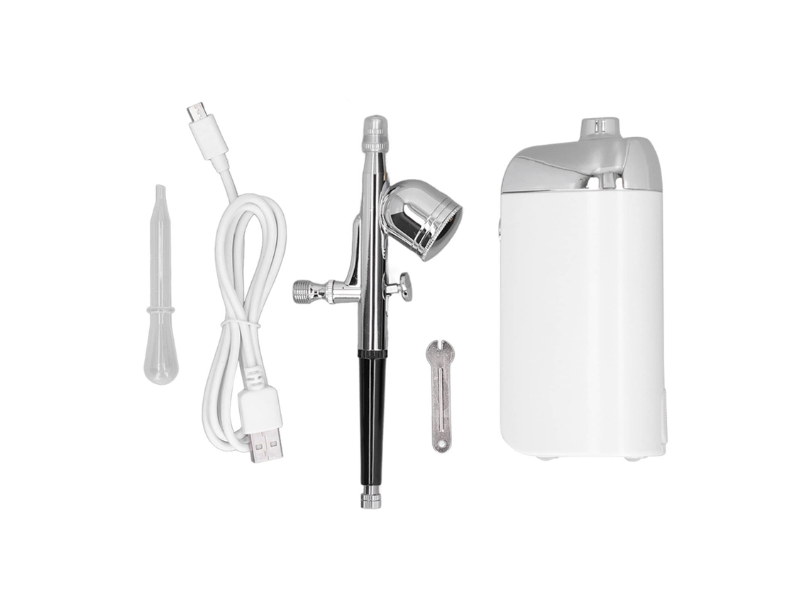 Pistola De Aire Portátil Inalámbrica Para Decoración De Pasteles E Hidratación Facial Con Carga Usb.