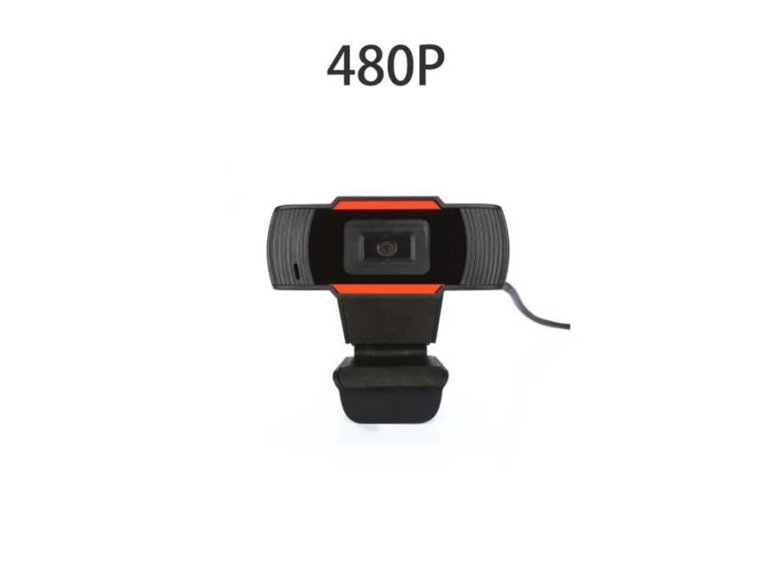 01 480P Cámara Web giratoria 2,0 de 30 grados cámara HD USB cámara Web de grabación de vídeo con micrófono para computadora 01 480P