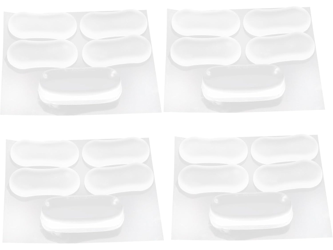Kit De 20 Piezas De Protectores Transparentes Para Asiento De Inodoro De Repuesto
