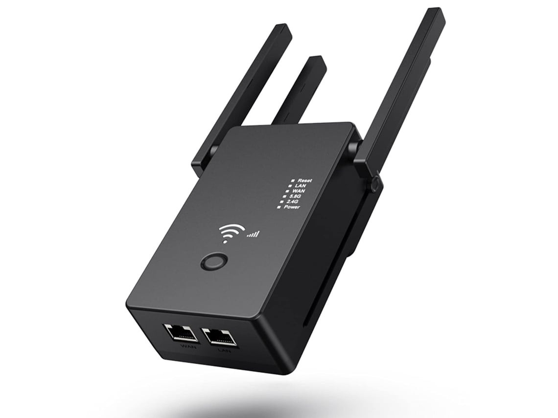 Repetidor amplificador de señal Wifi Orysin de 1200 Mbps, amplificador de Internet inalámbrico de doble banda 2,4 g y 5 g, extensor doméstico