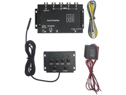 Divisor De Vídeo Ahd De 4 Canales 1080p, Dc12v 24v, Interruptor De Pantalla Para Cámara, Autocaravana, Camión Y Autobús.