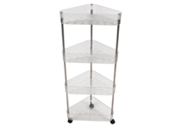 Carrito De 4 Niveles Con Ruedas Transparente Multifuncional, Organizador De Pañales Para Bebé, Para Oficina, Sala, Cocina Y Baño