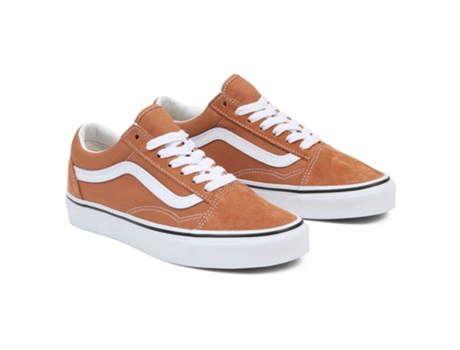 Zapatillas de Hombre VANS Old Skool Castanho Naranja (38)