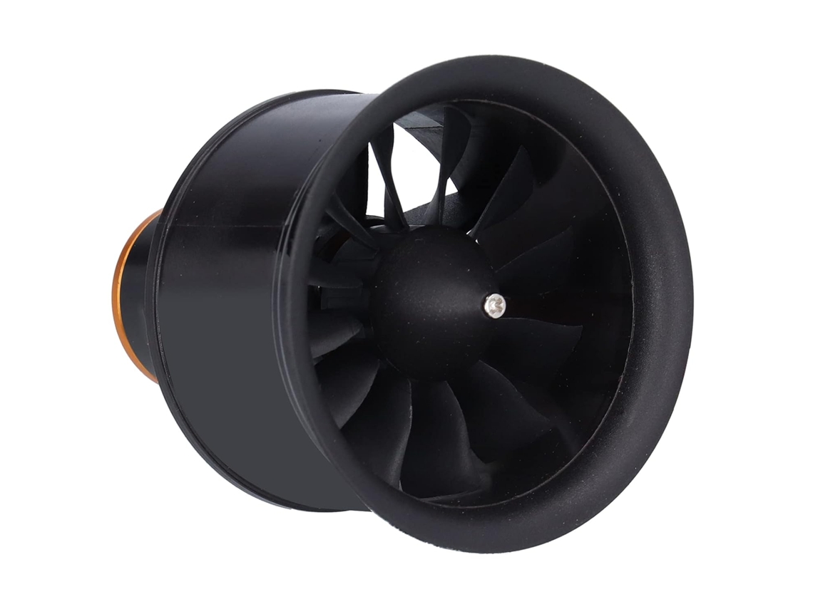Ventilador Entubado Rc De Alto Rendimiento De 50 Mm Con Motor Sin Escobillas Y 12 Aspas Para Un Control Preciso.