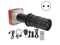 NEVEANCE Microscopio Digital Electrónico FHD48MP con Lente CMount 180X, Cámara Industrial para Soldadura AC100-240V (Enchufe UE)