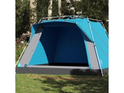 Tienda de campaña tipo cabaña para 4 personas, de liberación rápida, color azul, Wsd274960, Lovely Home