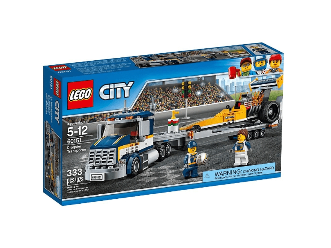 LEGO City: City Transportador de Dragsters LEGO