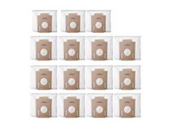 Paquete de 15 bolsas para polvo para aspiradoras robot Deebot Ozmo T8 T8 Max T8 Series T9 Series N8 Pro Plus N8 Pro