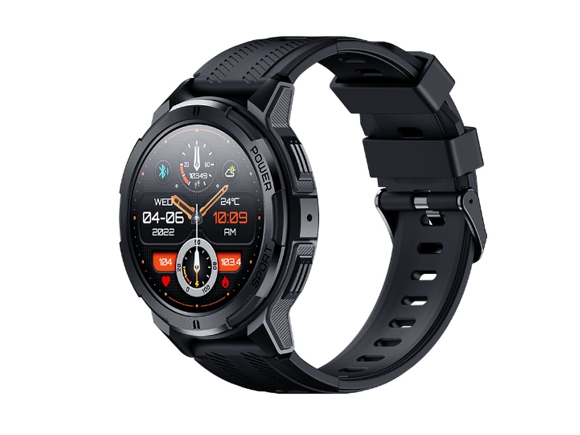 Reloj inteligente militar para hombre y mujer, con función de respuesta y marcación, resistente al agua, deportivo táctico con canales.