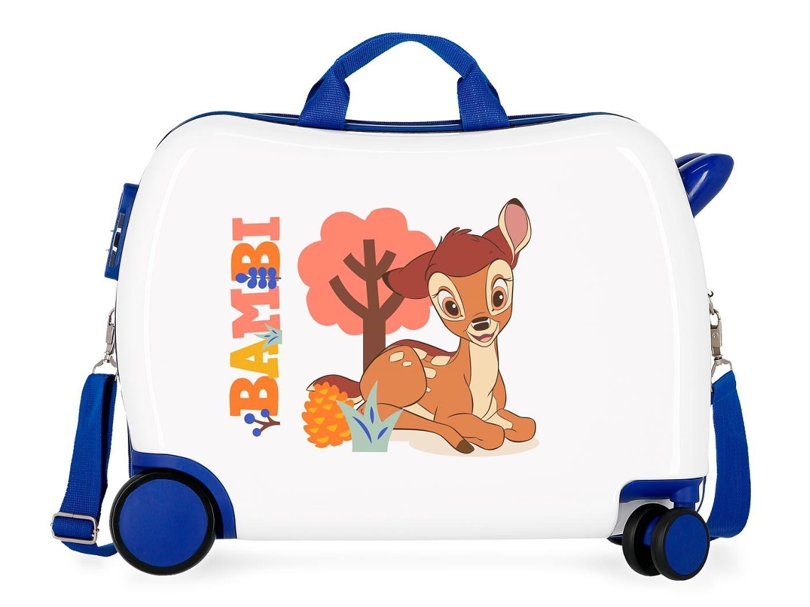 Maleta de Cabina DISNEY Bambi Blanco (50x39x20cm)