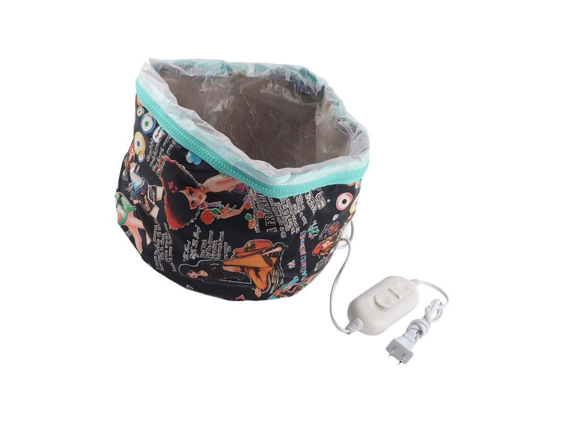 Sombrero De Vapor Para Cabello 3 Velocidades Tratamiento De Aceite Calentador Capilar Herramienta De Cuidado Del Cabello Plug Us 110v
