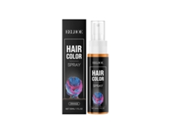 Spray de tinte temporal para el cabello color naranja