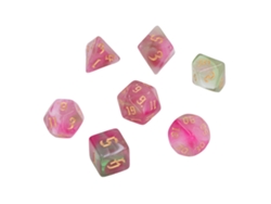 Juego De 7 Dados Poliédricos De Acrílico Para Juegos De Mesa Y Fiestas, Tipo 3