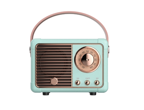 Altavoz Bluetooth Mini MOROROR(Azul - Autonomía: Hasta 6 Horas - Alcance: Hasta 10 m)