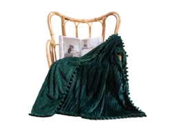 Manta De Felpa 50”×60”, Súper Suave Y Cómoda Para Sofá O Cama, De Microfibra Con Rayas 3d Ligera Para Adultos, Mujeres Y Niñas