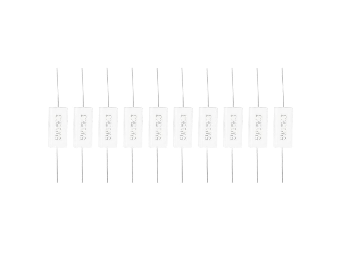 10 Piezas Resistencia De Cemento 5w 15kr Precisión ±5% Componentes Electrónicos Para Pcb