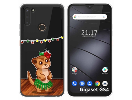 Carcasa Gigaset GS4 TUMUNDOSMARTPHONE Dibujos Transparente Multicolor