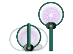 Red Eléctrica Plegable Recargable Para Matar Moscas Con Luz Uv Para Uso En Interiores Y Exteriores.