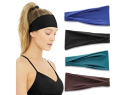 4 Cintas Absorbentes Plegables Para La Cabeza