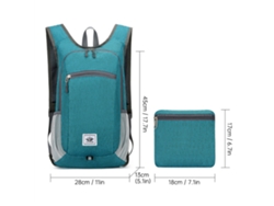Mochila Ligera, Plegable E Impermeable Para Viajes, Senderismo, Ciclismo Y Uso Diario - Unisex