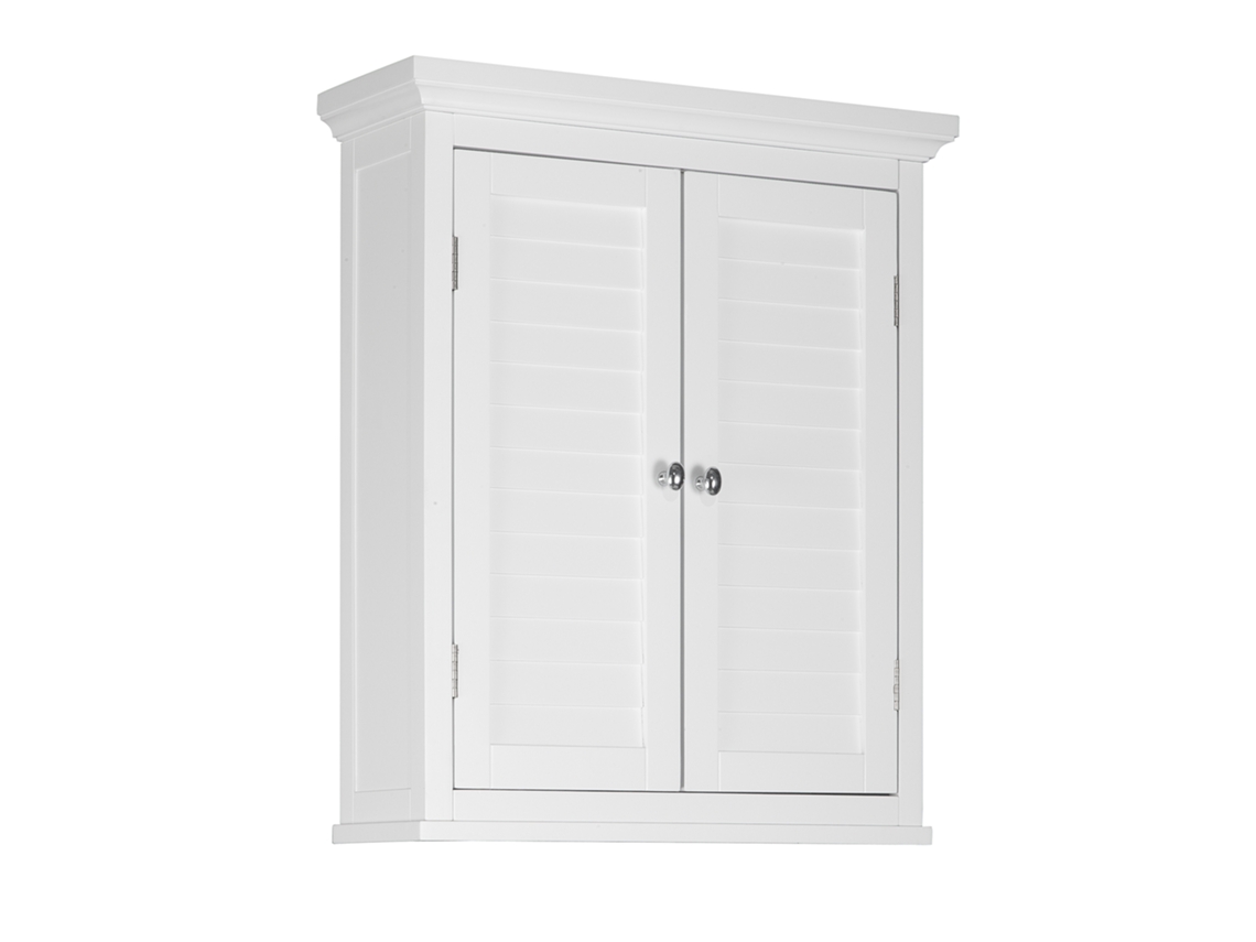 Armario de Baño TEAMSON Home (Madera - Blanco - 61.2 cm)