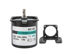 Motor Síncrono Ac 14w Iman Permanente 20rpm/min Eixo Central Bracket Xd60ktyz Ac220v