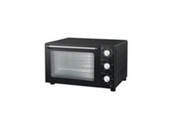 Horno Eléctrico Ventilado de 31 L con Doble Cristal de Seguridad y Paredes Exteriores con Aislamiento Térmico. MELCHIONI