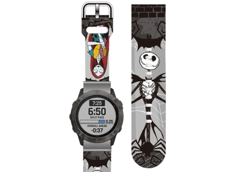 Correa Silicona Suave Personalizada Garmin Tactix 7 Standard Edition Jack y Sally