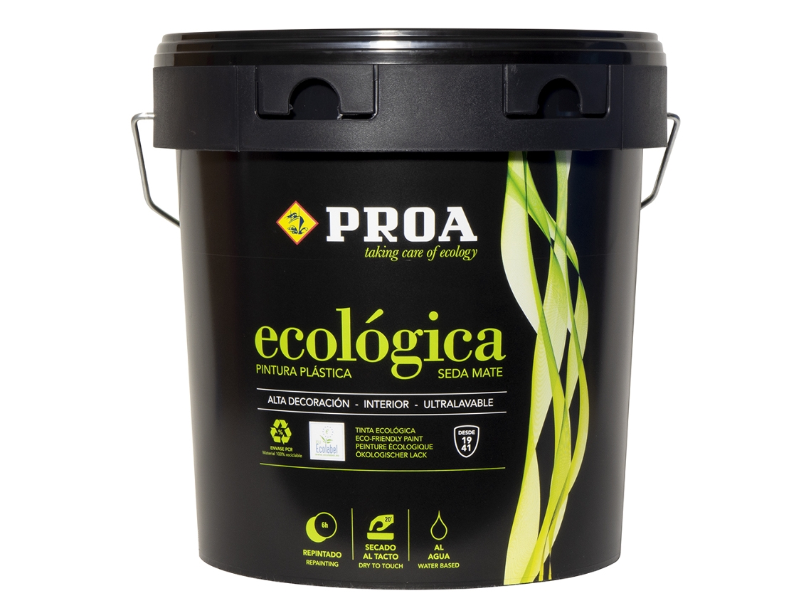 Pintura interior ecológica PROA Blanco 15L