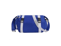Bolso bandolera de gran capacidad para hombre y mujer, bolso casual, bolso de hombro, azul