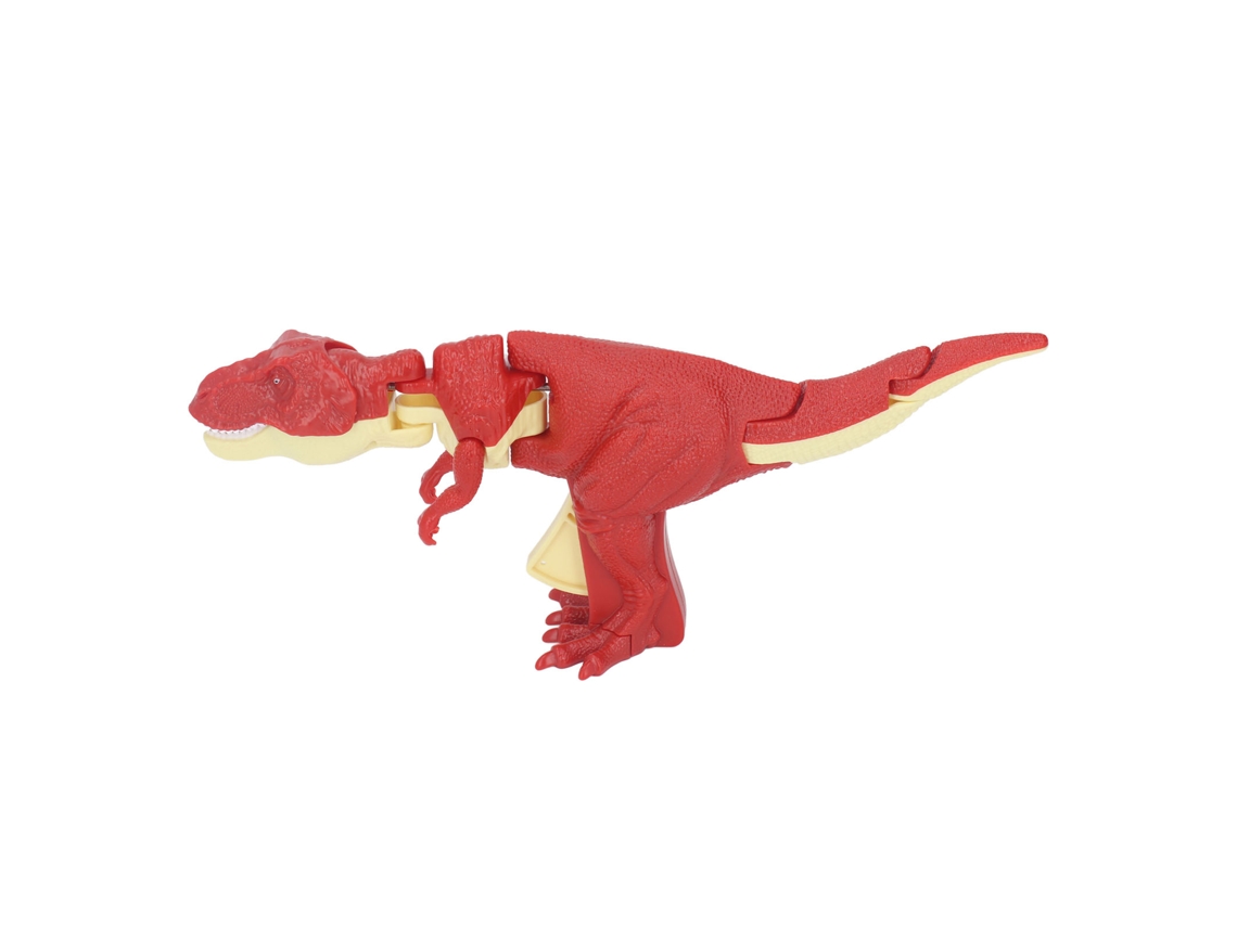 Ats-juguete De Dinosaurio Interactivo Musical Con Cabeza Moviéndose Electrónico Realista Funny Press Rojo