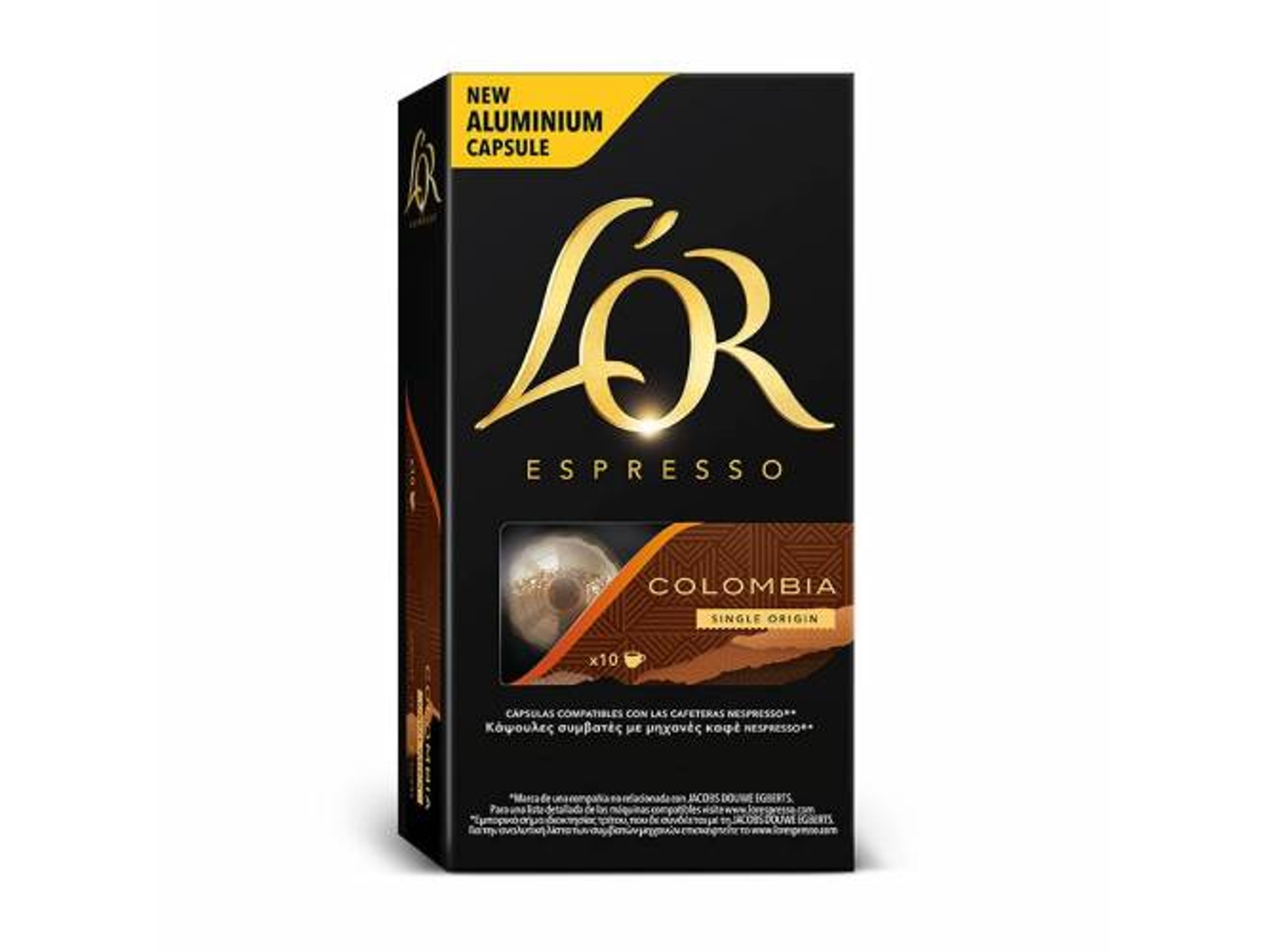 Cápsulas Café L'OR Colombia