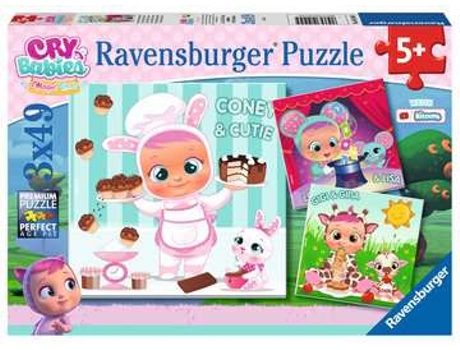 Puzzle RAVENSBURGER Cry Babies Puzle de figuras 49 pieza(s) Arte