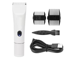 Cortapelos Inalámbrico Silencioso Recargable Para Niños, Cortador Eléctrico De Pelo Con Peine
