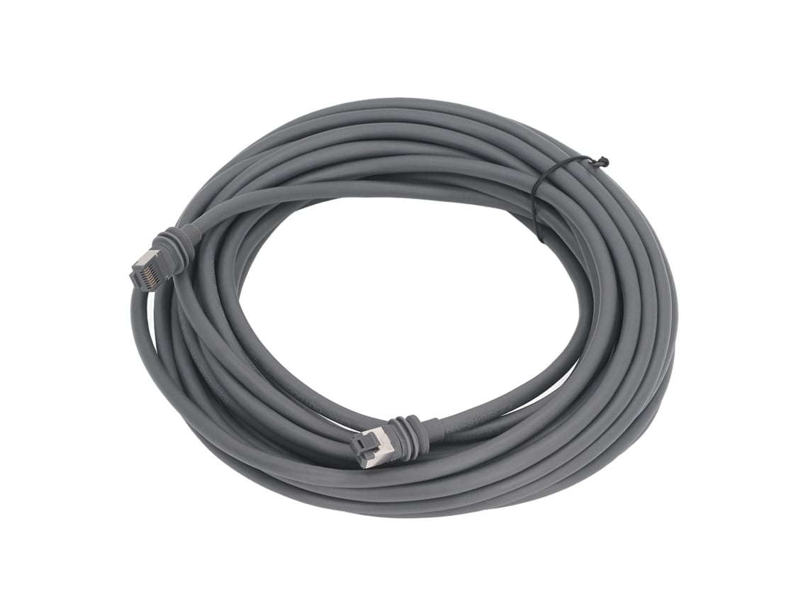 Cable De Internet Satelital De Cobre Pvc Ip68 De 1200 Mbps Para Satélite Starlink Gen3 V3, Rectangular, Gris, 15,2 M/50 Pies