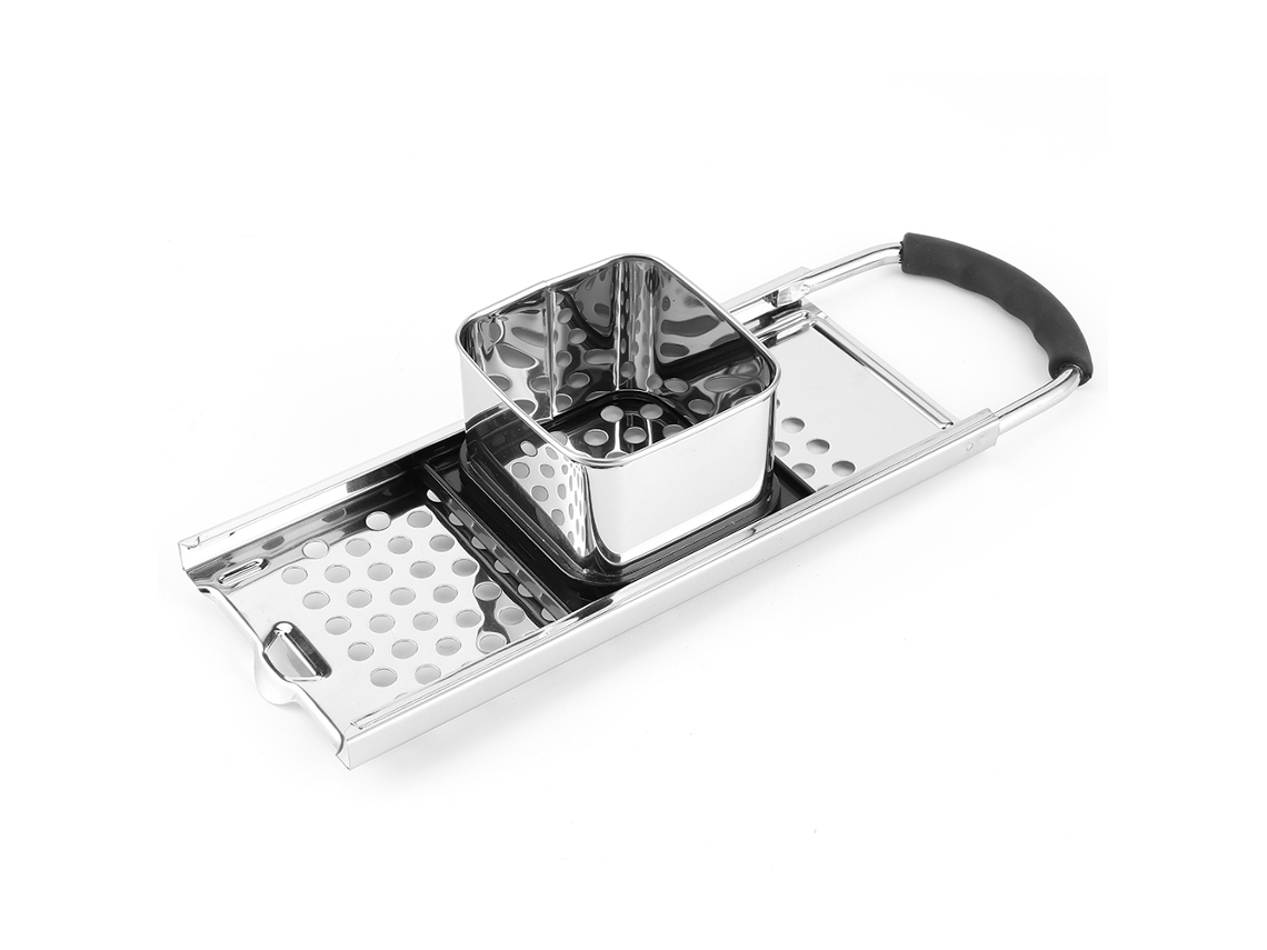 Rallador multifuncional de acero inoxidable para verduras con pelador de patatas