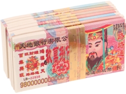 8 Piezas De Huchas Tradicionales Chinas De Papel Moneda