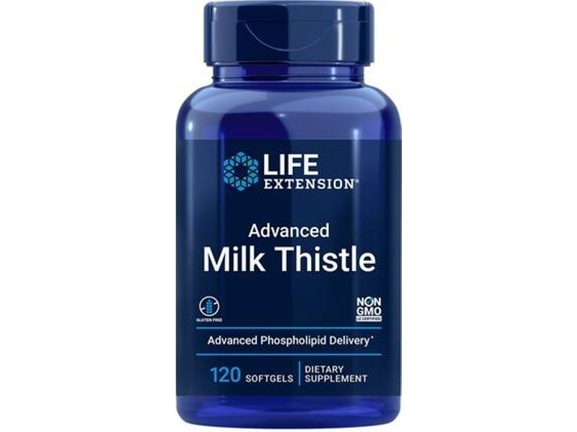 Complemento Alimentar LIFE EXTENSION Cardo De Leite (120 pérolas)