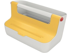 Caja de Almacenamiento LEITZ Cosy Amarillo (214x196x367 mm)