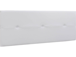 Cabecero de Cama VENPRODIN Prado (Blanco - Melamina - 55x160x4 cm)