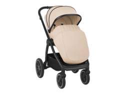 Cochecito Naya Beige 2 en 1 con capazo Kikkaboo