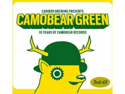CD + DVD Varios - Cariboo Brewing Presents Camobear Green 10 Years Of Camobear Records