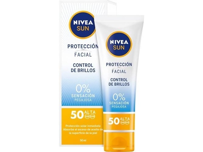 Protección Solar NIVEA Sun Facial SPF 50 (50 ml)