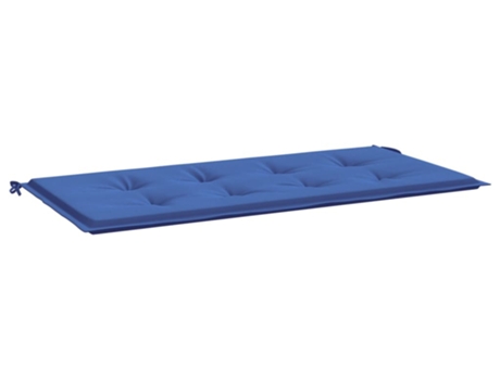 Cojín de banco de jardín tela Oxford azul VIDAXL (100x50x3cm)