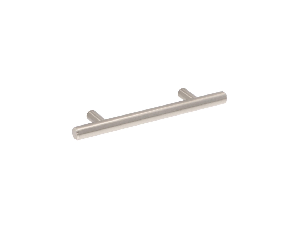 Tirador Para Mueble En Acero Distancia Entre Ejes 96mm Acabado Níquel Satinado Lote De 6