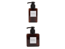 Dispensador de jabón espumoso (2 unidades, 100 ml, 250 ml), color marrón, Rosewell