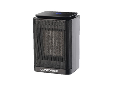 Termoventilador cerámico CONFORTEC 750/1500W negro Cch1500Ylb