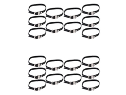 20 correas para dedos de bicicleta de carretera de 50 cm para competición